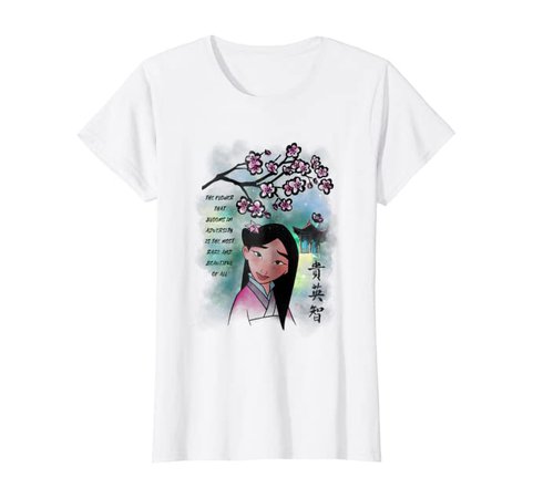 Amazon.com: Womens Disney Mulan Water Color Graphic T-Shirt: Clothing