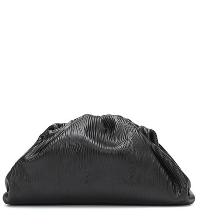 The Pouch Embossed Leather Clutch | Bottega Veneta - Mytheresa