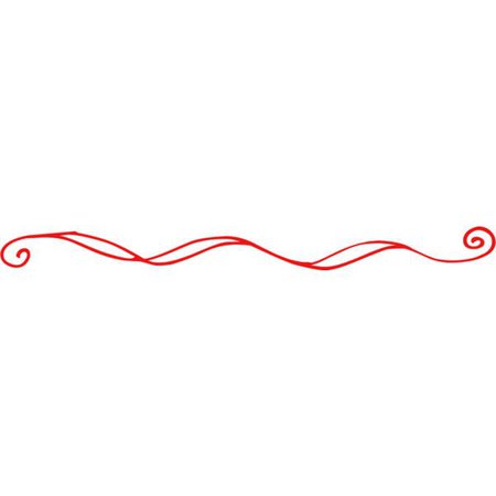 red doodle swirl