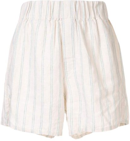 Venroy striped summer shorts