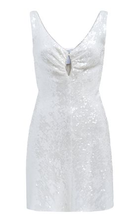 Coquette Crystal-Trimmed Mini Dress By Markarian | Moda Operandi