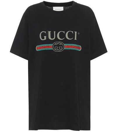 Printed Cotton T-Shirt - Gucci | mytheresa