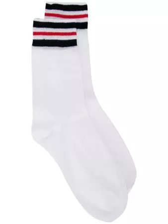 Thom Browne striped ankle-socks