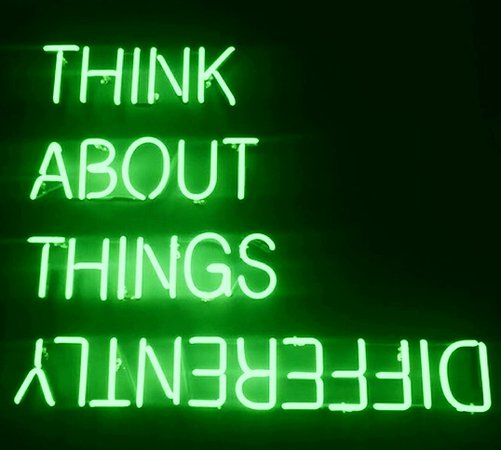 Green Aesthetic Think About Things Differently