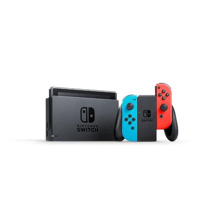 Nintendo Switch With Neon Blue And Neon Red Joy-Con : Target