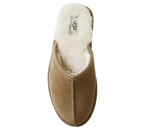 UGG Scuff Slippers Chestnut Suede New - Casual