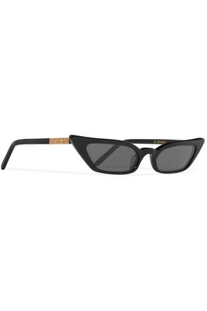 Poppy Lissiman | Le Skinny cat-eye acetate sunglasses | NET-A-PORTER.COM