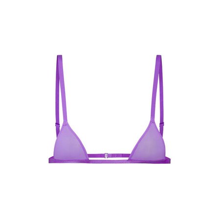 FITS Fits Everybody Micro Triangle Bra - Ultra Violet
