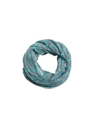 MANGO Paisley print scarf