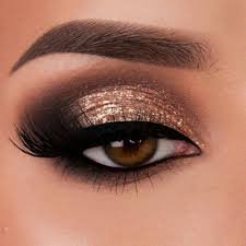 brown makeup