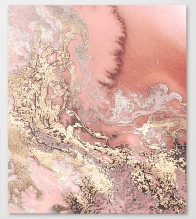 marble pink painting