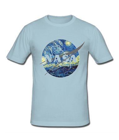 Van Gogh Nasa Shirt 1