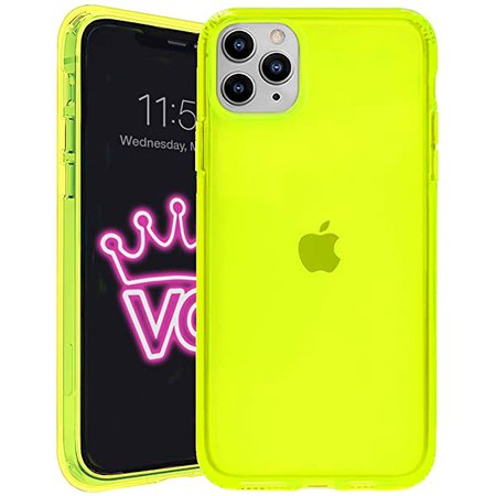 Amazon.com: SteepLab Barrier Case for iPhone 11 Pro Max (2019, 6.5") - Impact Absorbing Case with Full Body Protection and Raised Bezel (Hi-Energy Neon Yellow): Clothing