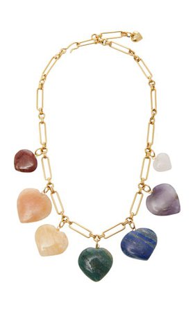 Carpe Diem Multi-Stone Heart Necklace By Brinker & Eliza | Moda Operandi
