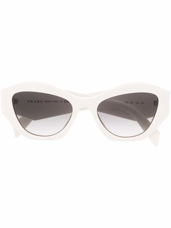 Prada Eyewear Symbole geometric-frame sunglasses - FARFETCH