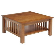 Amish Made Mission Oak Coffee Table or Tv Stand by Country View Woodworking
