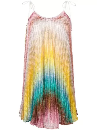 Missoni Mare Rainbow Stripe Beach Dress - Farfetch
