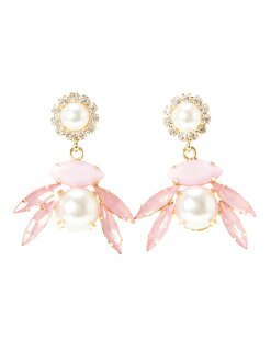 dreamv: Off-white pale pink / white / wedding parties party gorgeous young lady I have cute accessories pierced earrings 大buri perlecarabi Jeux classy clear stone large flower size or! Women's dream vision | Rakuten Global Market