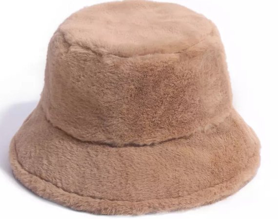 furry bucket hat