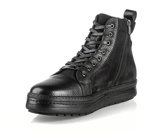 6653 Roberto Serpentini Shoes / Black | Italian Designer Shoes | Rina's Store