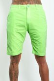 Mens Neon Green Chino Shorts