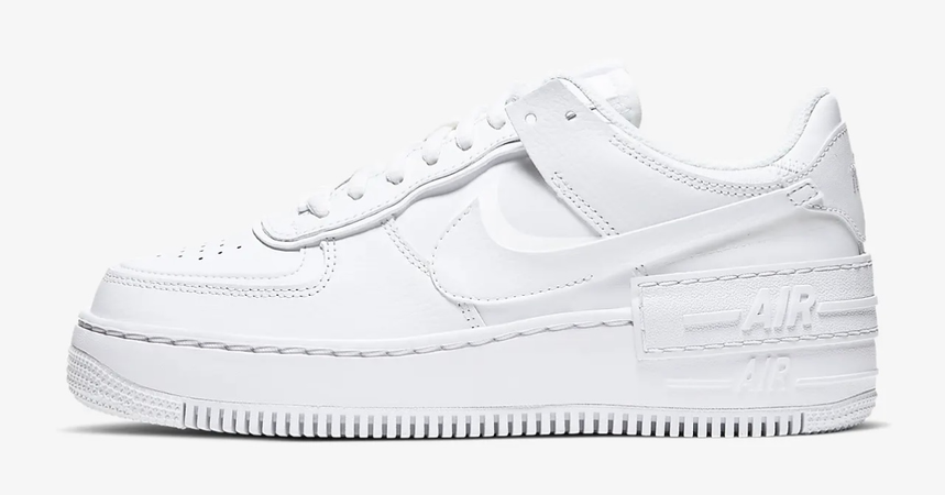 white AF 1 sneakers
