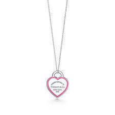 pink tiffany necklace - Google Search