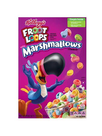Kellogg's Froot Loops Marshmallow cereal 297γρ | NGT