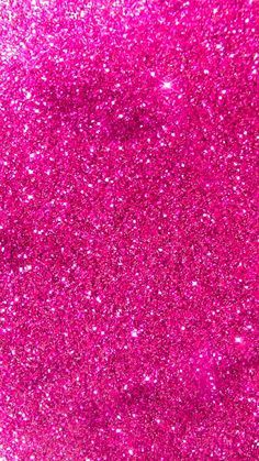 Hot Pink Glitter, Sparkle, Glow Phone Wallpaper - Background