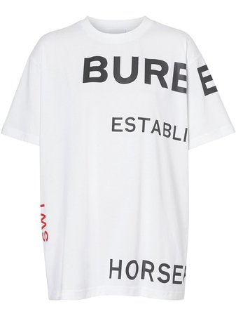Burberry Horseferry Print Cotton Oversized T-Shirt Ss20 | Farfetch.com