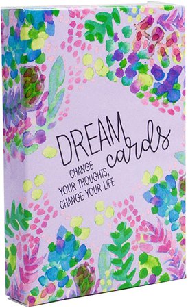 Amazon.com: Dream Cards - Change Your Thoughts, Change Your Life - 50 Cards to Help You Achieve Your Dreams: Toys & Games