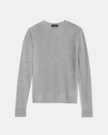 Crewneck Sweater in Feather Cashmere | Theory