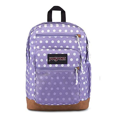 Amazon.com | JanSport Huntington Backpack - Lightweight Laptop Bag | Purple Dawn Polka Dot | Backpacks