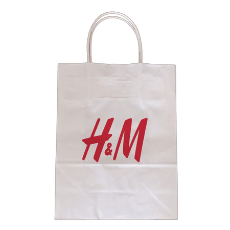 small h&m shopping bag