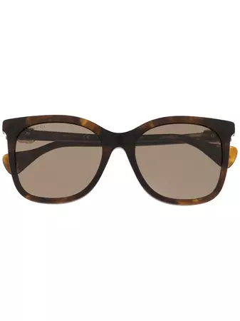 Gucci Eyewear GG cat-eye Frame Sunglasses - Farfetch
