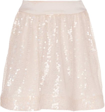 SOONIL Iridescent Sequined Mini Skirt Size: 0