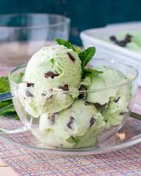 mint and chip ice cream - Google Search