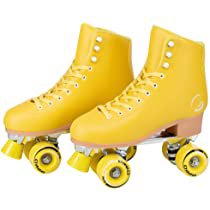 Amazon.com : C SEVEN C7skates Cute Roller Skates for Girls and Adults (Lemonpop, Women's 8 / Men's 7) : Sports & Outdoors