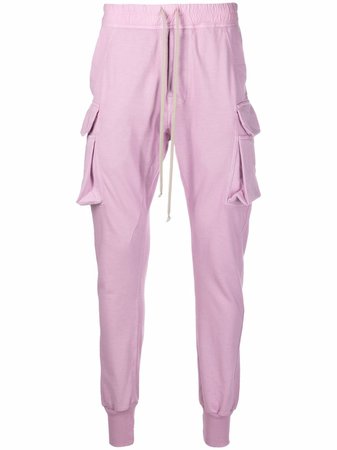 rich owens pink creatch cargo pants