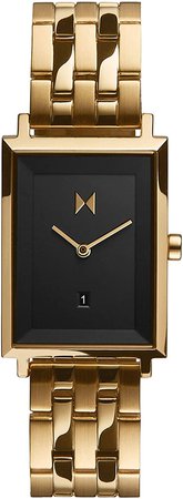 Amazon.com: MVMT Signature Square Womens Watch, 24 MM | Stainless Steel Band, Analog Minimalist Watch | Mason : Clothing, Shoes & Jewelry