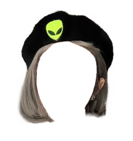 alien beret PNG