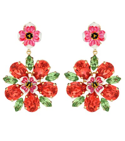 Crystal Clip-On Earrings | Dolce & Gabbana - mytheresa.com