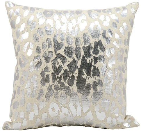 Willa Arlo Interiors Regina Metallic Leopard Throw Pillow | Wayfair