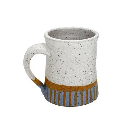 Blue Marfa Coffee Mug | Natan Moss Ceramics | Wolf & Badger
