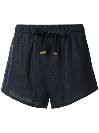 Venroy Short Linen Shorts - Farfetch