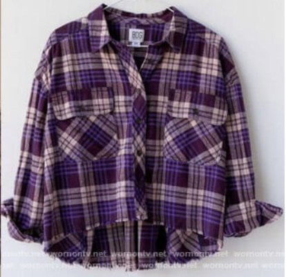 purple flannel
