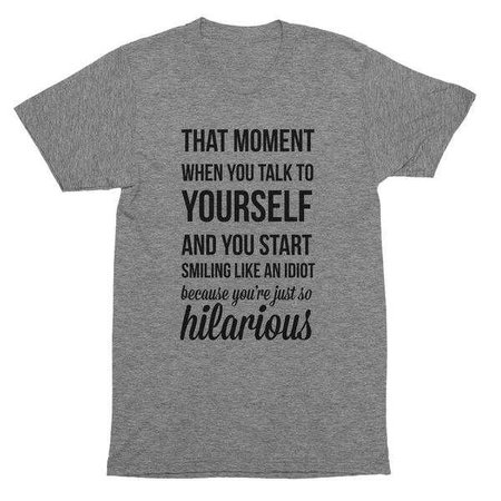 Talking To Myself | T-SHIRT – little cutees