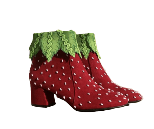strawberry shoes