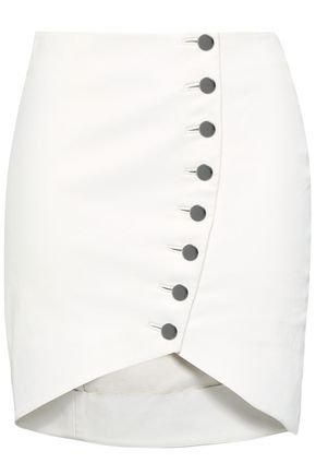 Button-detail leather mini skirt | IRO |