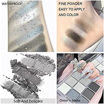 smokey grey makeup palette swipe powder - Google Search
